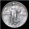 Image 2 : 1920-p Standing Liberty Quarter 25c Grades Choice AU/BU Slider