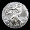 Image 2 : 2017-p Silver Eagle Dollar $1 Graded ms70 By SEGS