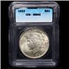Image 2 : 1922-p Peace Dollar $1 Graded ms63 By ICG