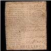 Image 2 : Pennsylvania Colonial Currency March 10th, 1769 2 Shillings (2s) Fr-PA140 Printed By Hall & Sellers 