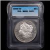 Image 2 : 1883-cc Morgan Dollar $1 Graded ms61 DMPL By ICG