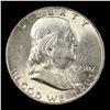 Image 2 : 1950-p Franklin Half Dollar 50c Grades Select Unc