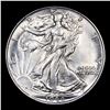 Image 2 : 1944-p Walking Liberty Half Dollar 50c Grades Select+ Unc