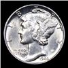 Image 2 : 1944-p Mercury Dime 10c Grades Select+ Unc