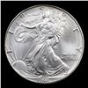 Image 2 : 1994-p Silver Eagle Dollar $1 Grades ms69