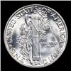 Image 3 : 1945-p Mercury Dime 10c Grades GEM++ Unc