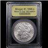 Image 4 : ***Auction Highlight*** 1899-o Micro O Top 100 Morgan Dollar $1 Graded Select+ Unc By USCG (fc)