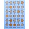 Image 3 : Partial Lincoln 1c Whitman folder #1, 1910-1940, 35 coins.