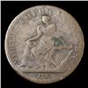 Image 3 : 1781 North American Token Colonial Cent W-13980 1c Graded f15 By SEGS