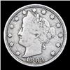 Image 2 : 1883 n/c Liberty Nickel 5c Grades vf++