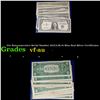 Image 1 : 25x Nonconsecutive Serial Number 1957(A-B) $1 Blue Seal Silver Certificates Grades vf-au