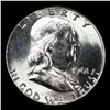Image 2 : 1961-p Franklin Half Dollar 50c Grades GEM Unc