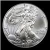 Image 2 : 2020-p Silver Eagle Dollar $1 Graded ms70 By SEGS