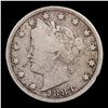 Image 2 : 1883 n/c Liberty Nickel 5c Grades f+