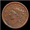 Image 2 : 1838 Coronet Head Large Cent 1c Grades vf++