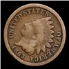 Image 2 : 1863 Indian Cent 1c Grades vg+
