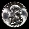 Image 2 : 1950-p Washington Quarter 25c Grades GEM+ Unc