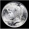 Image 2 : 1924-p Peace Dollar $1 Grades GEM Unc