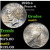 Image 1 : 1926-s Peace Dollar $1 Grades Select Unc
