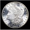 Image 2 : 1881-s Morgan Dollar $1 Grades GEM+ Unc