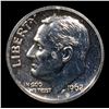 Image 2 : Proof 1962 Roosevelt Dime 10c Grades GEM+ Proof