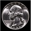 Image 2 : 1953-p Washington Quarter 25c Grades GEM+ Unc