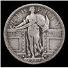 Image 2 : 1917-p ty I Standing Liberty Quarter 25c Grades vf++.