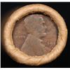 Image 2 : Mixed small cents 1c orig shotgun roll, 1917-d Wheat Cent, 1897 Indian Cent other end, Brinks Wrappe