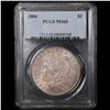 Image 2 : PCGS 1886-p Morgan Dollar $1 Graded ms65 By PCGS