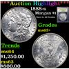 Image 1 : ***Auction Highlight*** 1888-s Morgan Dollar $1 Graded Select+ Unc By USCG (fc)