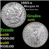 1885-s Morgan Dollar $1 Grades Select AU