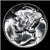 Image 2 : 1945-p Mercury Dime 10c Grades GEM+ Unc