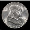 Image 2 : 1949-s Franklin Half Dollar 50c Grades Choice Unc