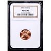 Image 2 : NGC 2006-p Lincoln Cent 1c Graded ms66 rd By NGC