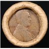 Image 2 : Mixed small cents 1c orig shotgun roll, 1918-d Wheat Cent, 1897 Indian Cent other end, Brinks Wrappe