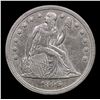 Image 2 : ***Auction Highlight*** 1846-p Seated Liberty Dollar $1 Graded Select Unc By USCG (fc)