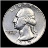 Image 2 : 1939-p Washington Quarter 25c Grades Choice AU/BU Slider