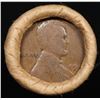 Image 2 : Mixed small cents 1c orig shotgun roll, 1919-d Wheat Cent, 1863 Indian Cent other end, Brinks Wrappe
