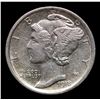 Image 2 : 1918-p Mercury Dime 10c Grades Choice AU