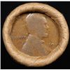 Image 2 : Mixed small cents 1c orig shotgun roll, 1917-d Wheat Cent, 1899 Indian Cent other end, Brinks Wrappe