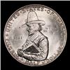 Image 2 : 1921 Pilgrim Old Commem Half Dollar 50c Graded ms66 By SEGS