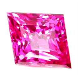 22.6ct Pretty Trapezoid Cut Top Pink Topaz  Brazil FLAWLESS (GEM-12823A)