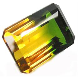 26.20ct Captivating Octagon Bi Color Citrine FLAWLESS (GEM-12668)