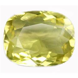 15.25ct Beautiful AAA Lemon Yellow Cushion Cut Quartz VVS (GEM-12502)