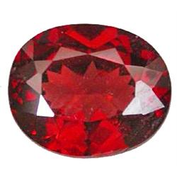 1.63ct Ravishing Red Spessartine Oval Unheated  VS (GEM-12300)