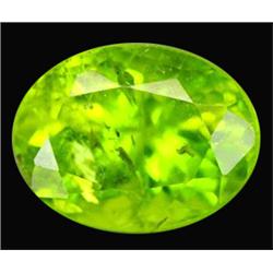 3.9ct Wonderful Oval Cut Lively Green Natural Peridot VS (GEM-12113)