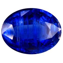 2.98ct Marvelous Rich Blue Natural Kyanite Oval Nepal VS (GEM-11885)