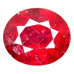 1.70ct Natural Red Ruby Oval Gemstone (GEM-11249)