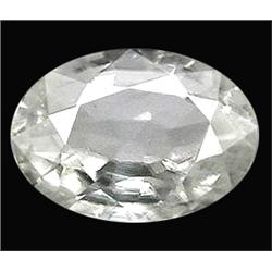 1.00ct  Natural White Zircon Gemstone (GEM-10961)