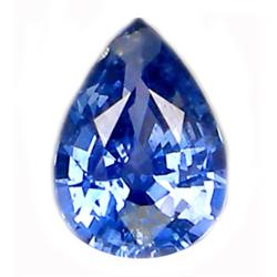 0.91ct Pear Cut Top AAA Blue Sapphire Ceylon VS (GEM-10948)